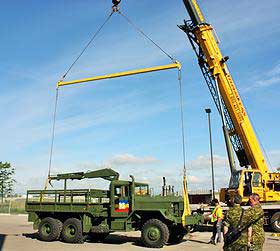 Custom Rigging Available From ThomKess Crane Rentals in Ontario. 
